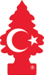 Wunder-Baum Ay-Yildiz Türkische Flagge Vanilla 24er T-Dsp.